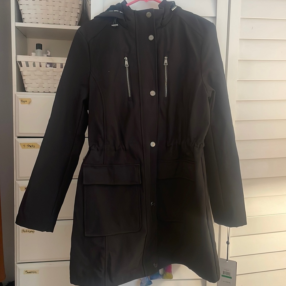 NWT 🔥 DKNY Water Resistant Rain/Snow Jacket ❄️🌨️